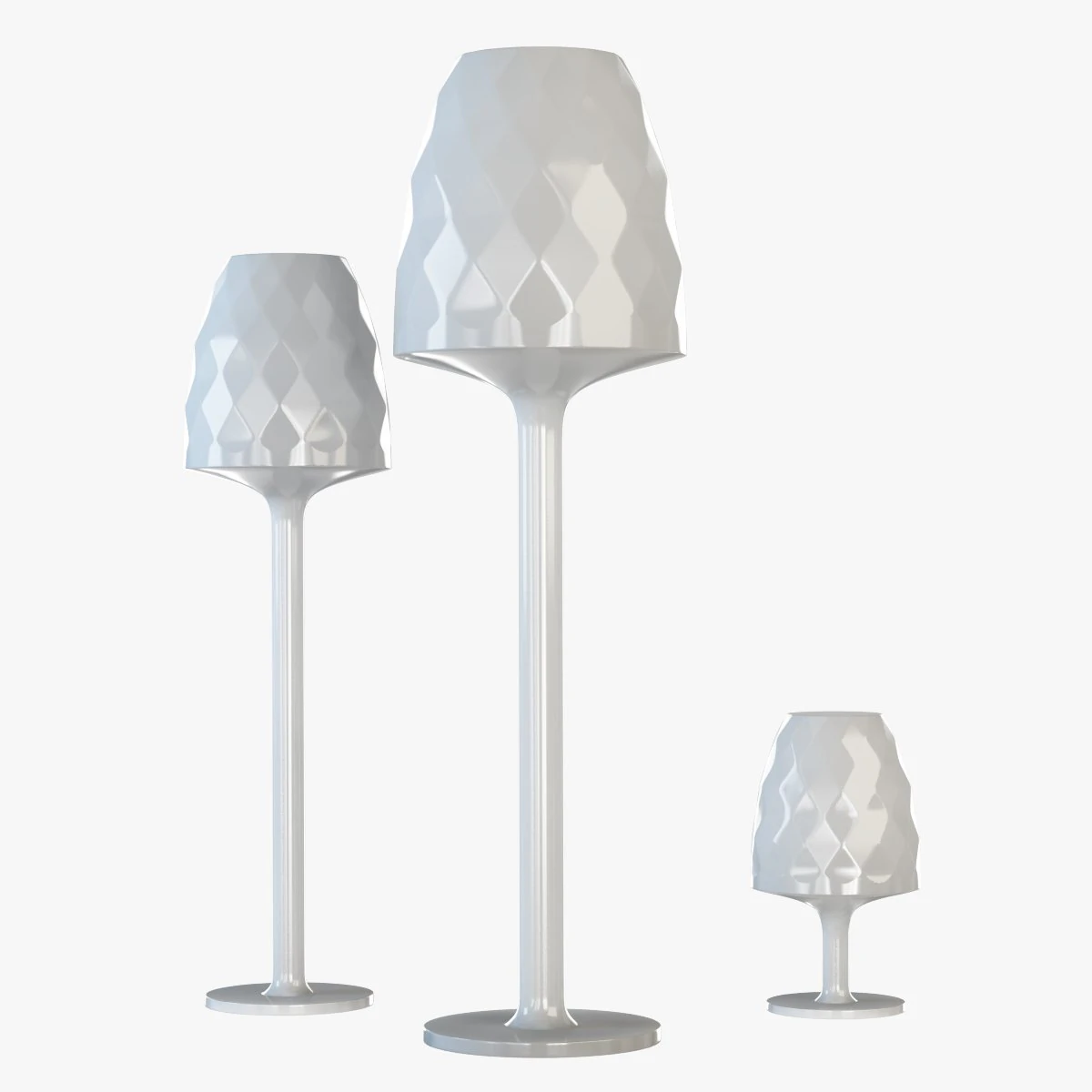 vondom standing lamp 3D Model .c4d .max .obj .3ds .fbx .stl .blend 