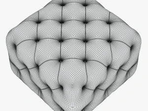 pouf benson 3D Model