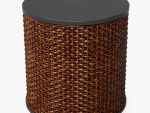 jeffan lina round end table 3Dモデル