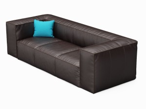 scruffy sofa 3Dモデル