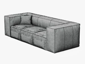 scruffy sofa 3D Model