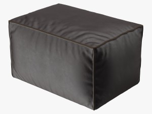 footstool scruffy 3D मॉडल