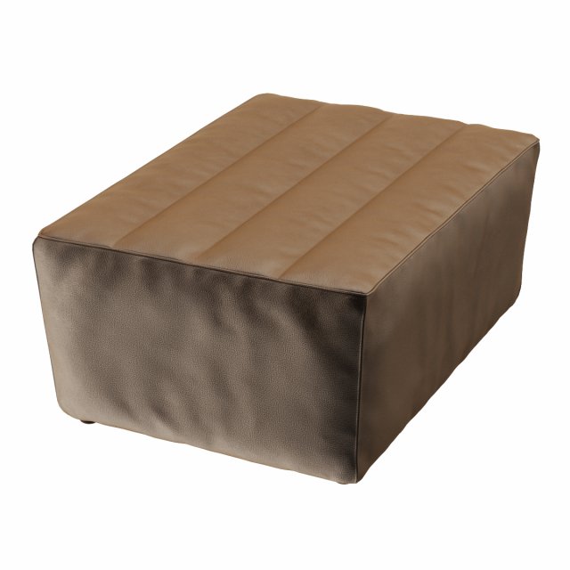 footstool shabby 3D Модель .c4d .max .obj .3ds .fbx .stl .blend 