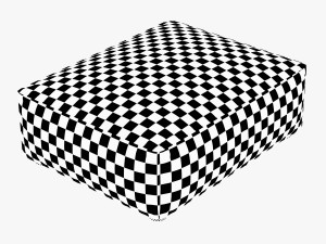 rio footstool 3D Модель