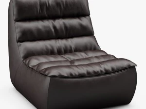 magna antique whiskey armchair 3D Model