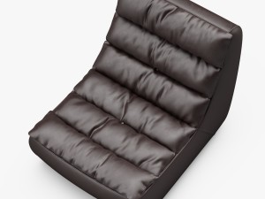 magna antique whiskey armchair 3D Model