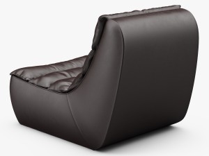 magna antique whiskey armchair 3D Model