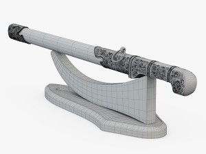 decorative knife 3D 模型