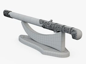 decorative knife 3D Model