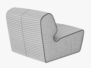 four hands ccar-y5 canyon chair 3D Model