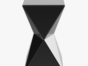 mirrored reflective side table 3D Model