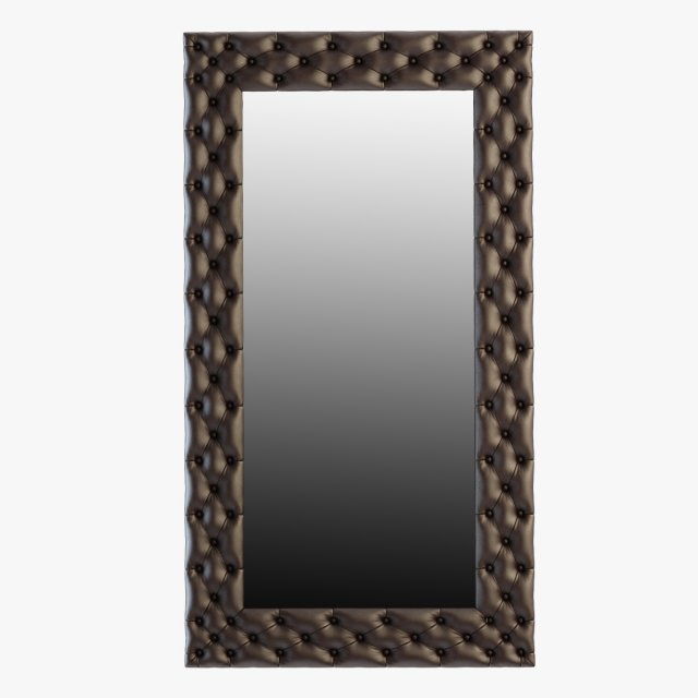 deep button dressing mirror 3D Model .c4d .max .obj .3ds .fbx .stl .blend 