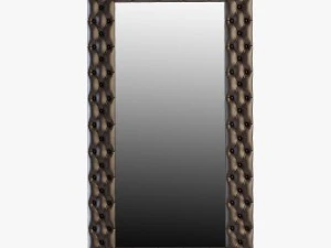 Specchio da toeletta con bottoni profondi Modello 3D