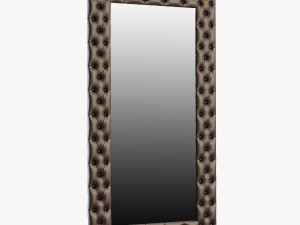 deep button dressing mirror 3D Model