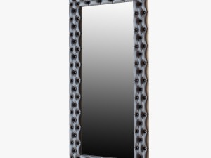 deep button dressing mirror 3D Model