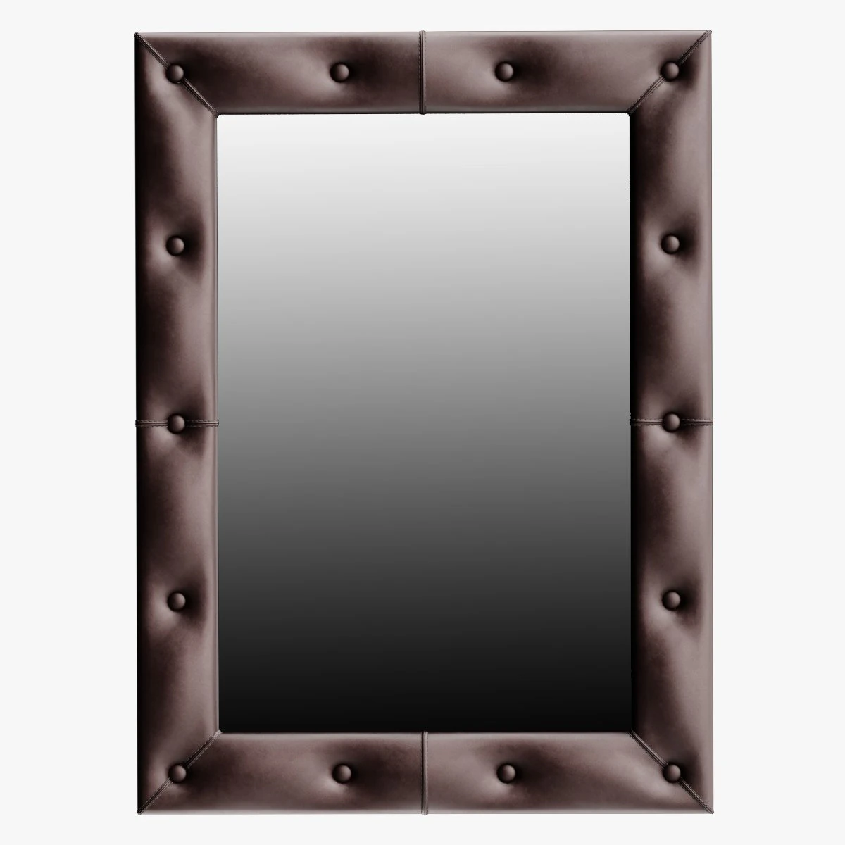 leather mirror small 3D Model .c4d .max .obj .3ds .fbx .stl .blend