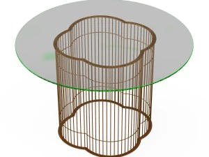 dining table christopher guy 3D Model
