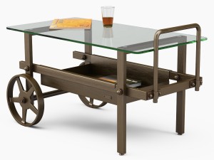 serving tables robers indoor 3D मॉडल