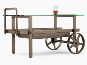 serving tables robers indoor 3D Model