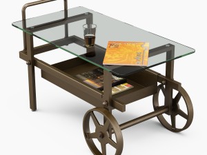 serving tables robers indoor 3D Model