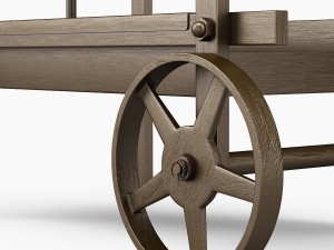 serving tables robers indoor 3D Model