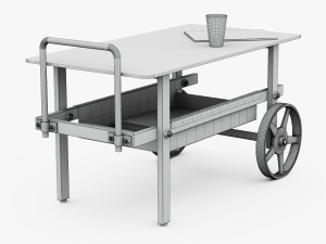 serving tables robers indoor 3D Model