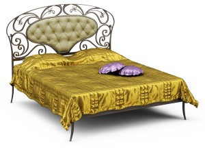 bed target point imbottiti 3Dモデル
