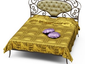 bed target point imbottiti 3D Model