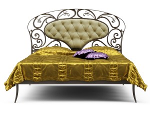 bed target point imbottiti 3D Model