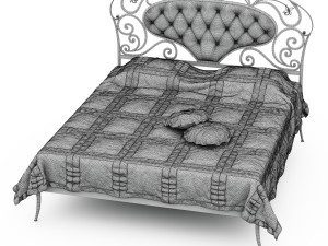 bed target point imbottiti 3D Model