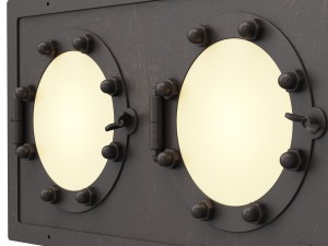 wall lamp robers indoor wl 3590 3D 모델