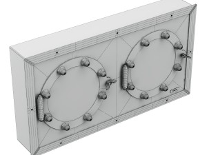 wall lamp robers indoor wl 3590 3D 모델