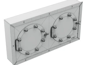 wall lamp robers indoor wl 3590 3D Model