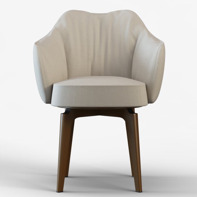 chair giorgetti elisa 3D Model .c4d .max .obj .3ds .fbx .stl .blend