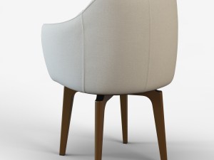 chair giorgetti elisa 3D Model