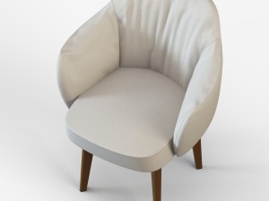 chair giorgetti elisa 3D Model
