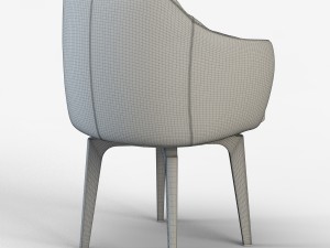 chair giorgetti elisa 3D Model