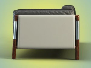 sofa urban by giorgetti 3D Model