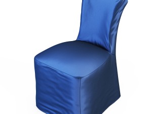 mimi chair with loose cover 3D Model