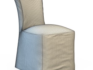 mimi chair with loose cover 3D Model
