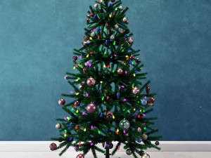 christmas tree Modello 3D