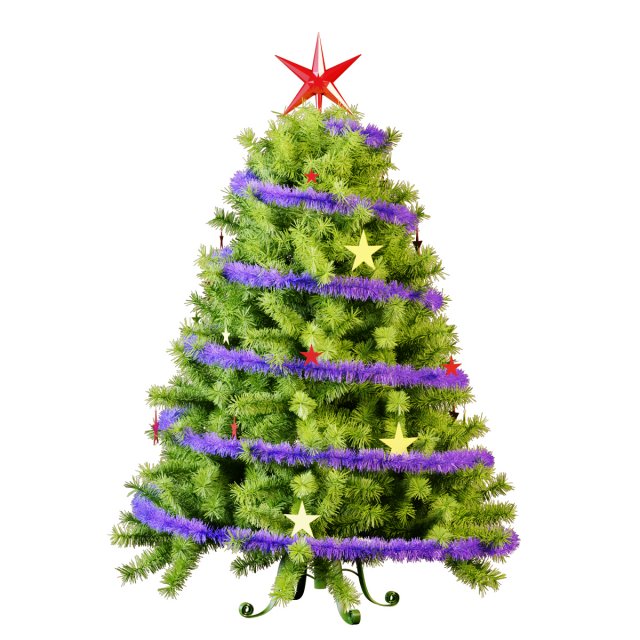 christmas tree 3D मॉडल .c4d .max .obj .3ds .fbx .stl .blend 