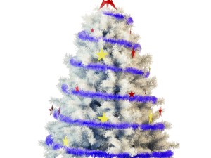 christmas tree 3D मॉडल
