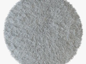 티베트 양가죽 백설 공주 라운드 3D 모델