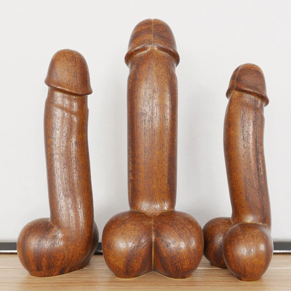 figurine phallus deko 3D Model .c4d .max .obj .3ds .fbx .stl .blend