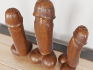 figurine phallus deko 3D Model