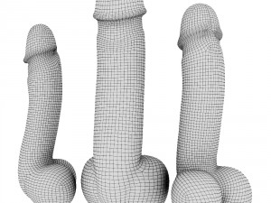 figurine phallus deko 3D Model