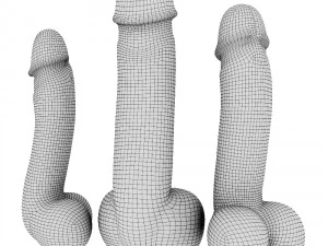 figurine phallus deko 3D Model