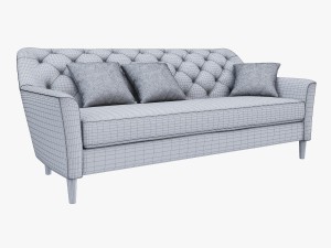 west elm sofa collection 3D Модель