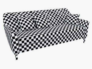 west elm sofa collection 3D Модель